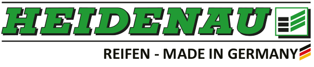 Heidenau Logo mit Claim und Flagge